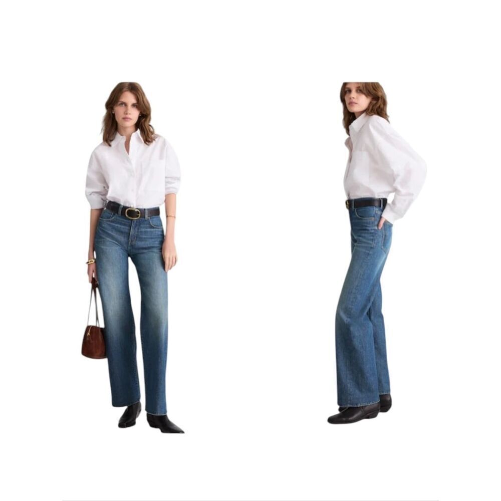 NEW Madewell The Tall Perfect Vintage Wide-leg Jean Size 30T